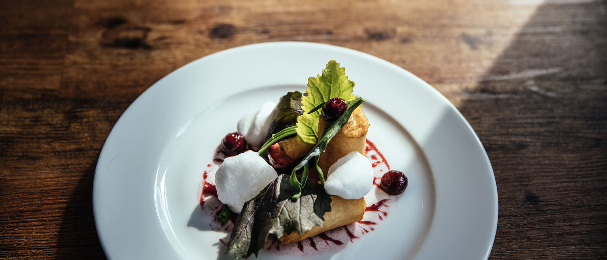 Grande e buona cena nel Hotel Rablanderhof