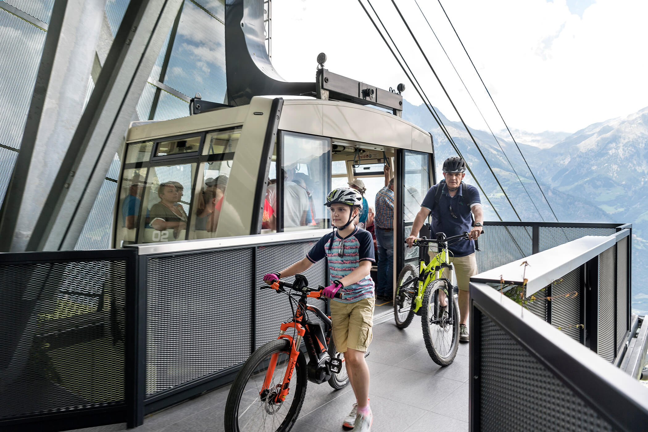 Bicycle gondola - Hotel Rablanderhof