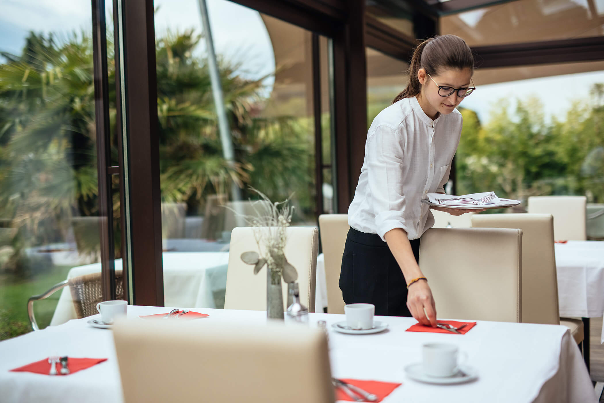 Breakfast table - Hotel Rablanderhof