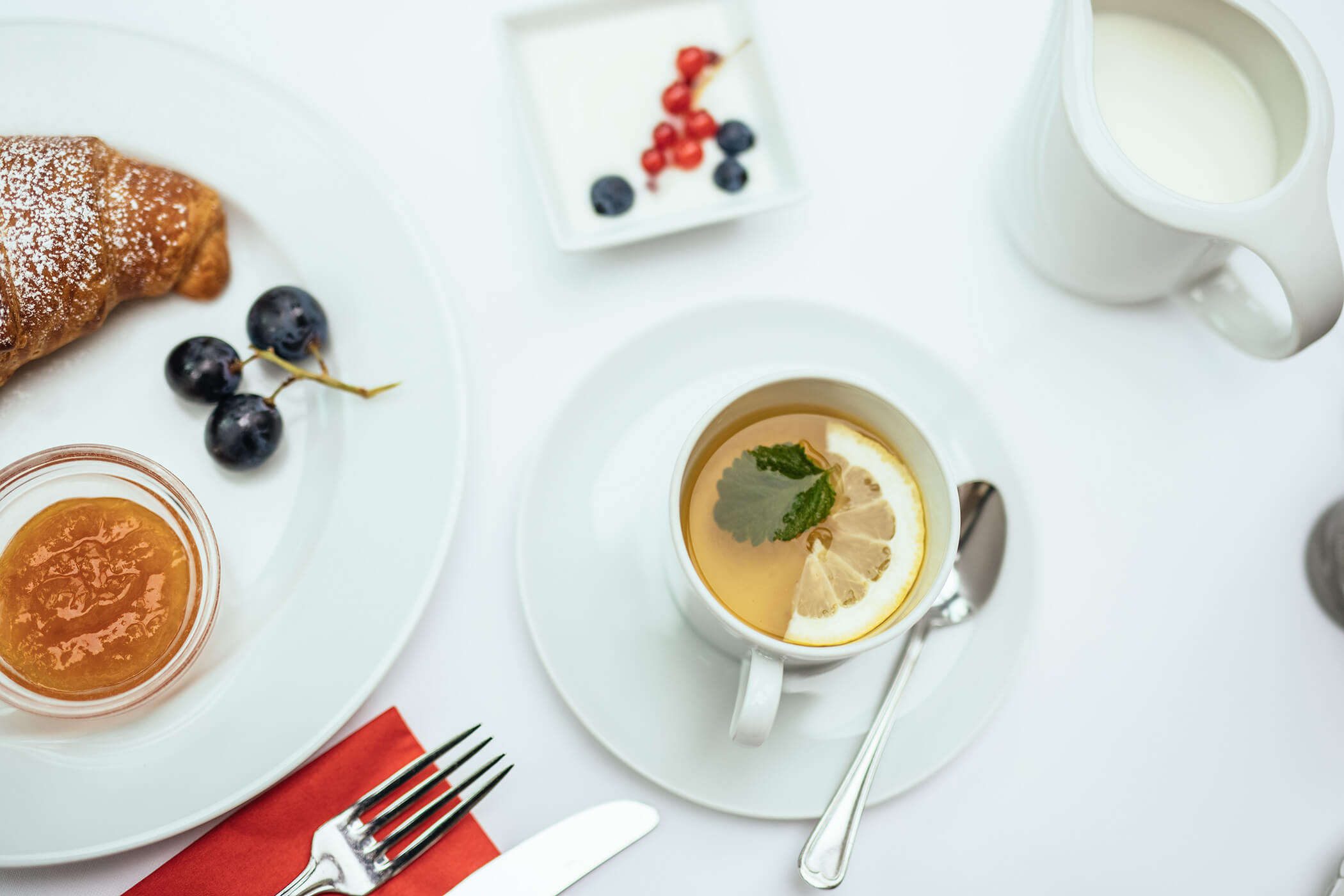 Tea in the Hotel Rablanderhof