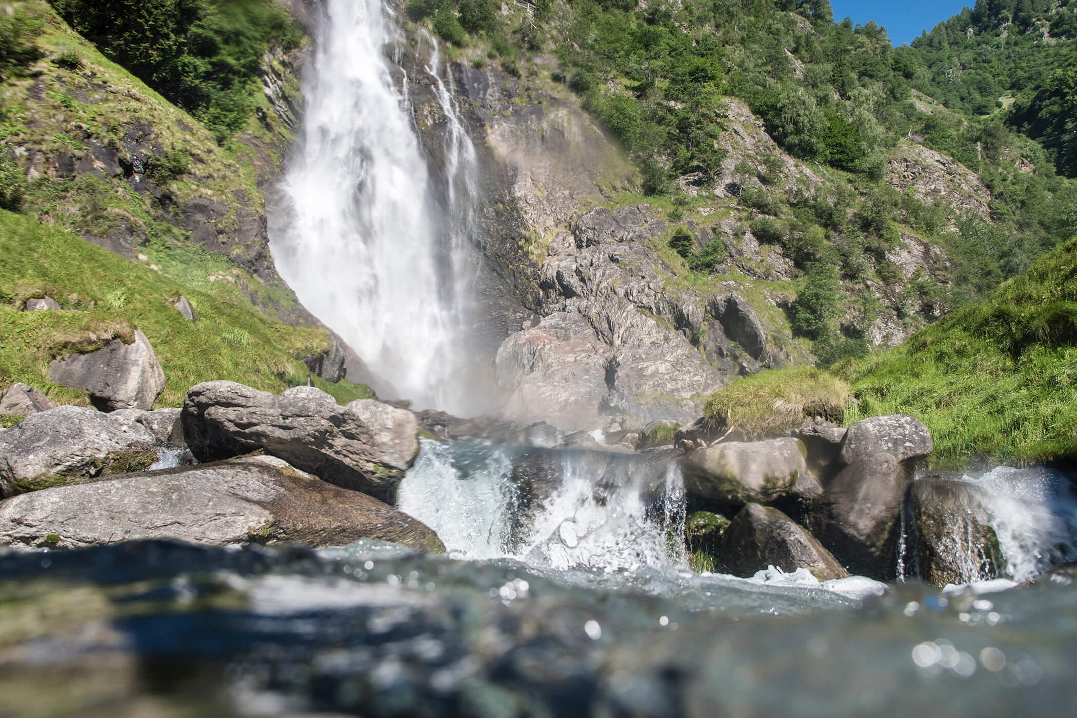 Cascata da vicino - Hotel Rablanderhof